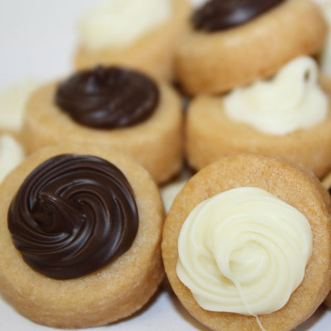 Premium Dark and White Chocolate Sugar Cookies