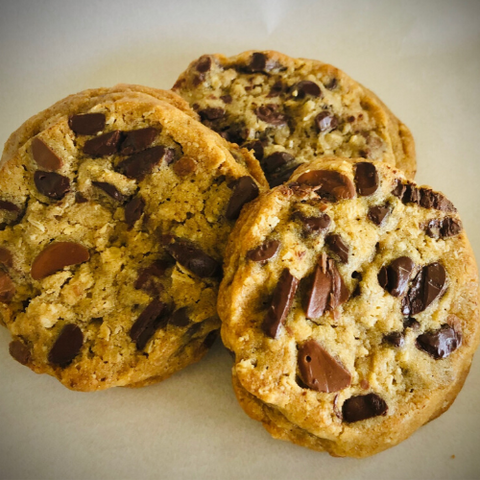 Double Chocolate Chunk Cookies