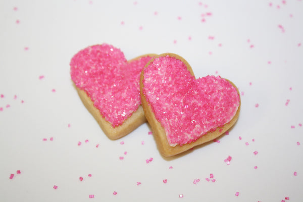 PINK HEART COOKIE | LOVE BUCKET PERSONALIZED