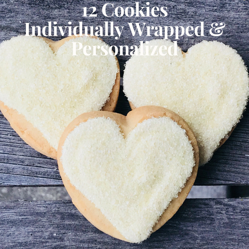 YELLOW HEARTS SUGAR COOKIES | NATURAL SPRINKLES