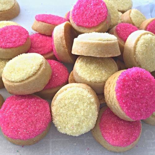 Pink Sugar Cookie Dots