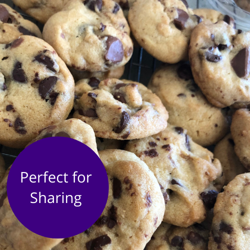 Double Chocolate Chunk Home Baked College Care Package