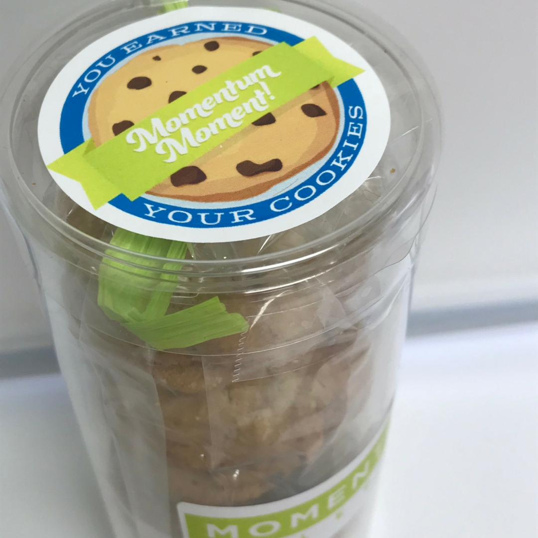 Momentum Cookie Gift | Personalized Tube