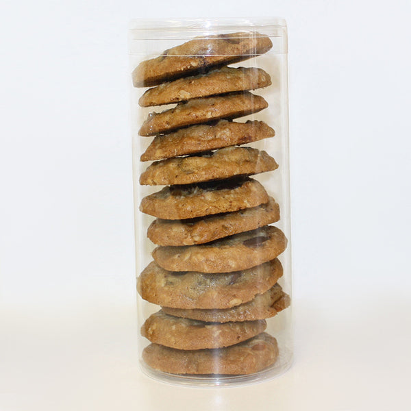 Chocolate Chip Cookie Tube Personalize Free for custom cookie gift