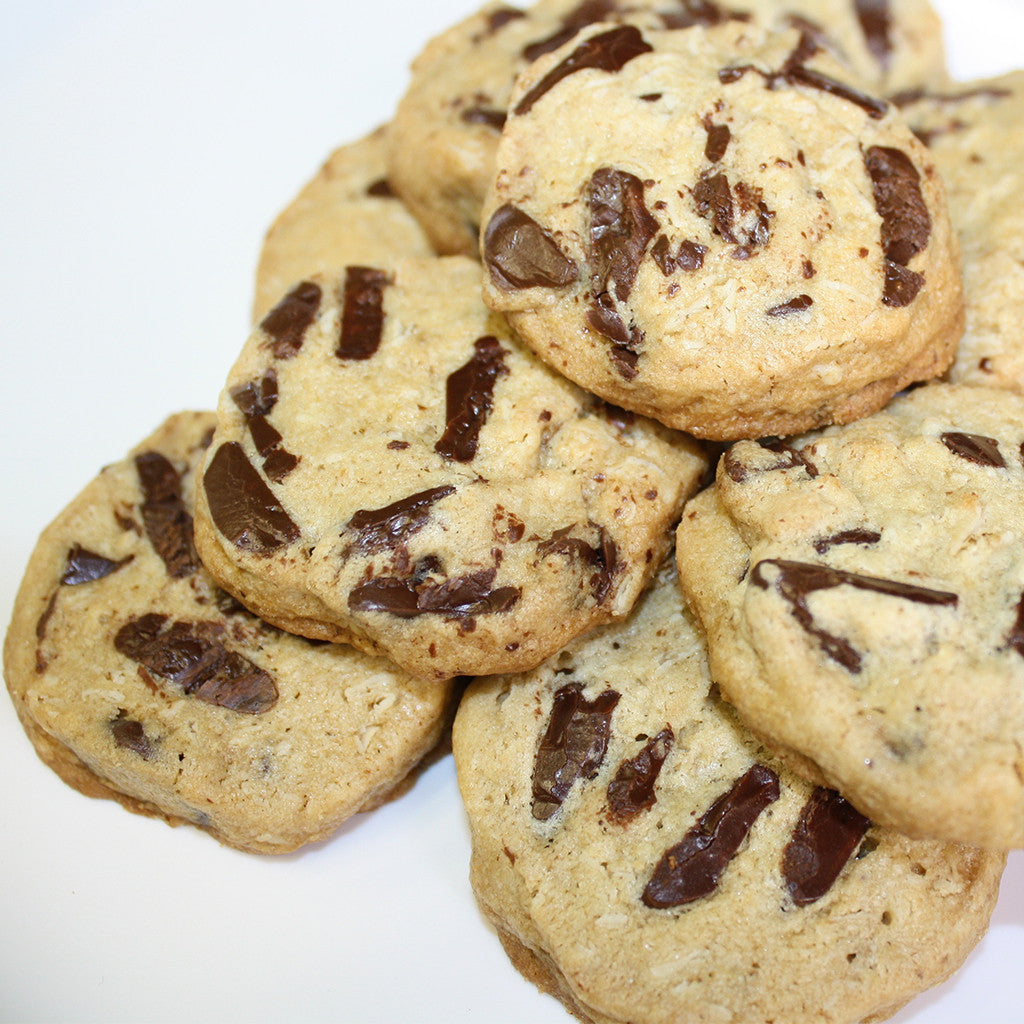 Dark Chocolate Chunk Cookies | Dog Print Gift Box