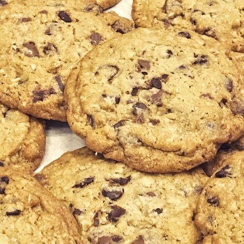 big chocolate chip cookie fresh baked | ship US | super love cookies